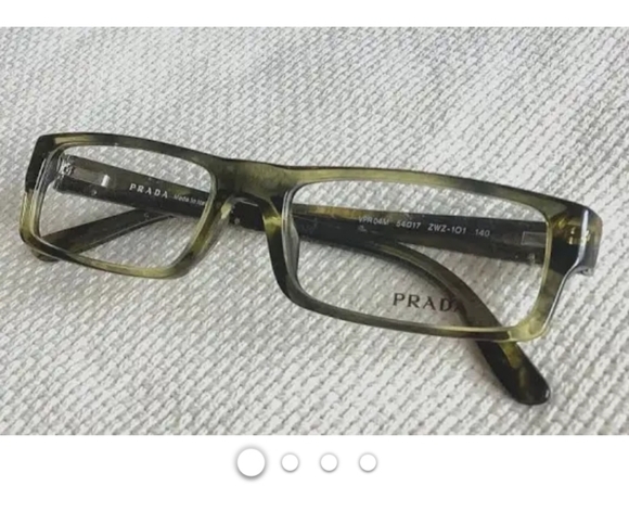 Auth Prada Green Tortoise Frames VPR 04M ZWZ-101 / 54-17-140 - Picture 9 of 9